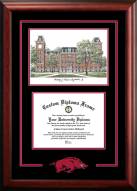 Arkansas Razorbacks Spirit Graduate Diploma Frame