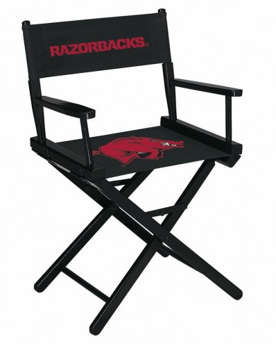 Arkansas Razorbacks Table Height Director's Chair