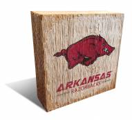 Arkansas Razorbacks Team Logo Block
