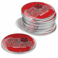 Arkansas State Red Wolves 12-Pack Golf Ball Markers