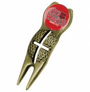 Arkansas State Red Wolves Gold Crosshairs Divot Tool