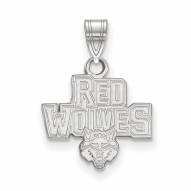 Arkansas State Red Wolves NCAA Sterling Silver Small Pendant