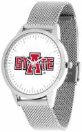 Arkansas State Red Wolves Silver Mesh Statement Watch