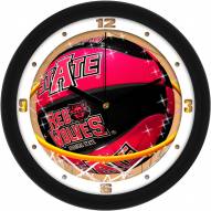 Arkansas State Red Wolves Slam Dunk Wall Clock