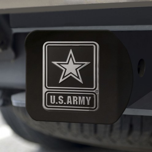 Army Black Knights Black Matte Hitch Cover