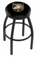 Army Black Knights Black Swivel Bar Stool with Accent Ring
