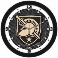Army Black Knights Carbon Fiber Wall Clock