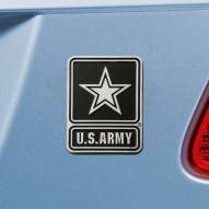 Army Black Knights Chrome Metal Car Emblem