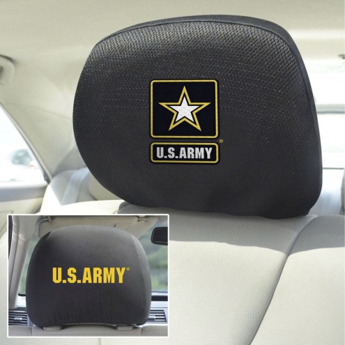 Army Black Knights Headrest Covers
