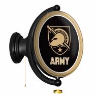 Army Black Knights Oval Rotating Lighted Wall Sign