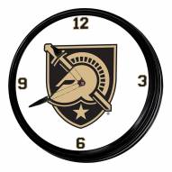 Army Black Knights Retro Lighted Wall Clock