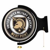 Army Black Knights Round Rotating Lighted Wall Sign