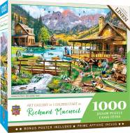 Art Gallery Canoes For Rent 1000 Piece Puzzle