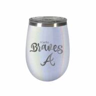 Atlanta Braves 10 oz. Opal Blush Wine Tumbler