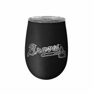 Atlanta Braves 10 oz. Stealth Blush Wine Tumbler