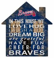Atlanta Braves 12" House Sign