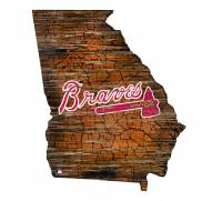 Atlanta Braves 12" Roadmap State Sign