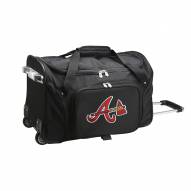 Atlanta Braves 22" Rolling Duffle Bag