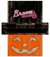 Atlanta Braves 6" x 5" Pumpkin Head