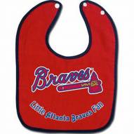 Atlanta Braves All Pro Little Fan Baby Bib