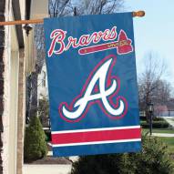 Atlanta Braves Applique 2-Sided Banner Flag
