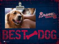 Atlanta Braves Best Dog Clip Frame