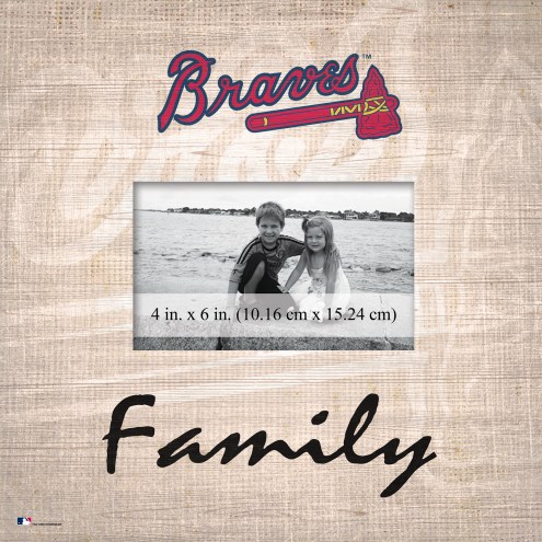 Atlanta Braves Family Picture Frame