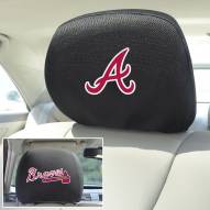 Atlanta Braves Headrest Covers