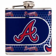 Atlanta Braves Hi-Def Stainless Steel Flask