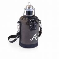 Atlanta Braves Insulated Growler Tote with 64 oz. Stainless Steel Growler