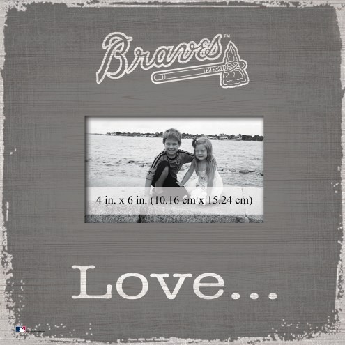 Atlanta Braves Love Picture Frame