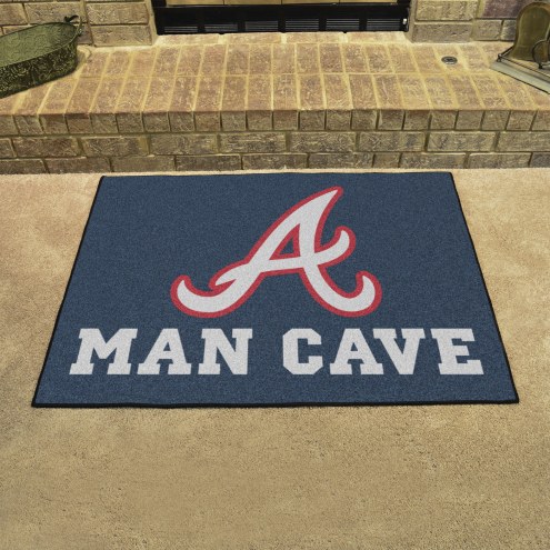 Atlanta Braves Man Cave All-Star Rug