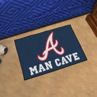 Atlanta Braves Man Cave Starter Mat