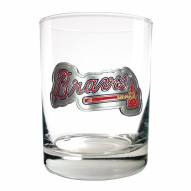 Atlanta Braves MLB 2-Piece 14 Oz. Rocks Glass Set