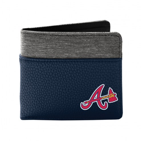 Atlanta Braves Pebble Bi-Fold Wallet