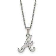Atlanta Braves Stainless Steel Pendant Necklace