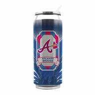 Atlanta Braves Stainless Steel Thermo Can