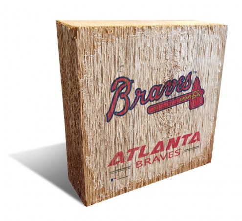 Atlanta Braves Team Logo Block
