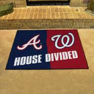 Atlanta Braves/Washington Nationals House Divided Mat