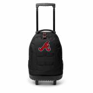 MLB Atlanta Braves Wheeled Backpack Tool Bag