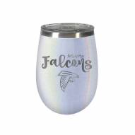 Atlanta Falcons 10 oz. Opal Blush Wine Tumbler