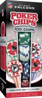 Atlanta Falcons 100 Piece Poker Chips