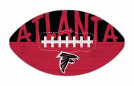 Atlanta Falcons 12" Football Cutout Sign