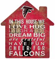 Atlanta Falcons 12" House Sign