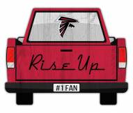 Atlanta Falcons 12" Truck Back Cutout Sign