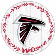 Atlanta Falcons 12" Welcome Circle Sign