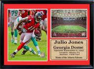 Atlanta Falcons 12" x 18" Julio Jones Photo Stat Frame
