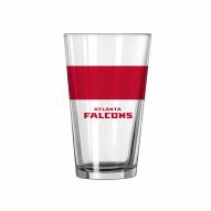 Atlanta Falcons 16 oz. Colorblock Pint Glass