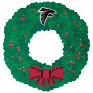 Atlanta Falcons 16" Team Wreath Sign