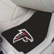 Atlanta Falcons 2-Piece Carpet Car Mats